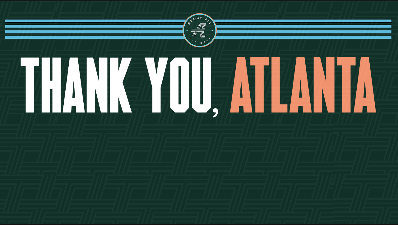 Thank You, Atlanta!